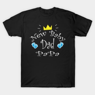 CBTWear New Baby Dad PaPa - Funny for New Dad Gift T-Shirt